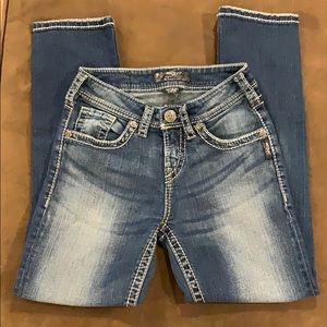 Silver jeans